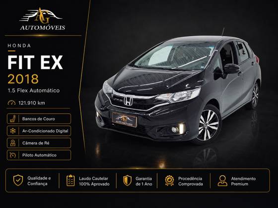 HONDA FIT 1.5 EX 16V FLEX 4P AUTOMÁTICO HONDA FIT 1.5 EX 16V FLEX 4P AUTOMÁTICO